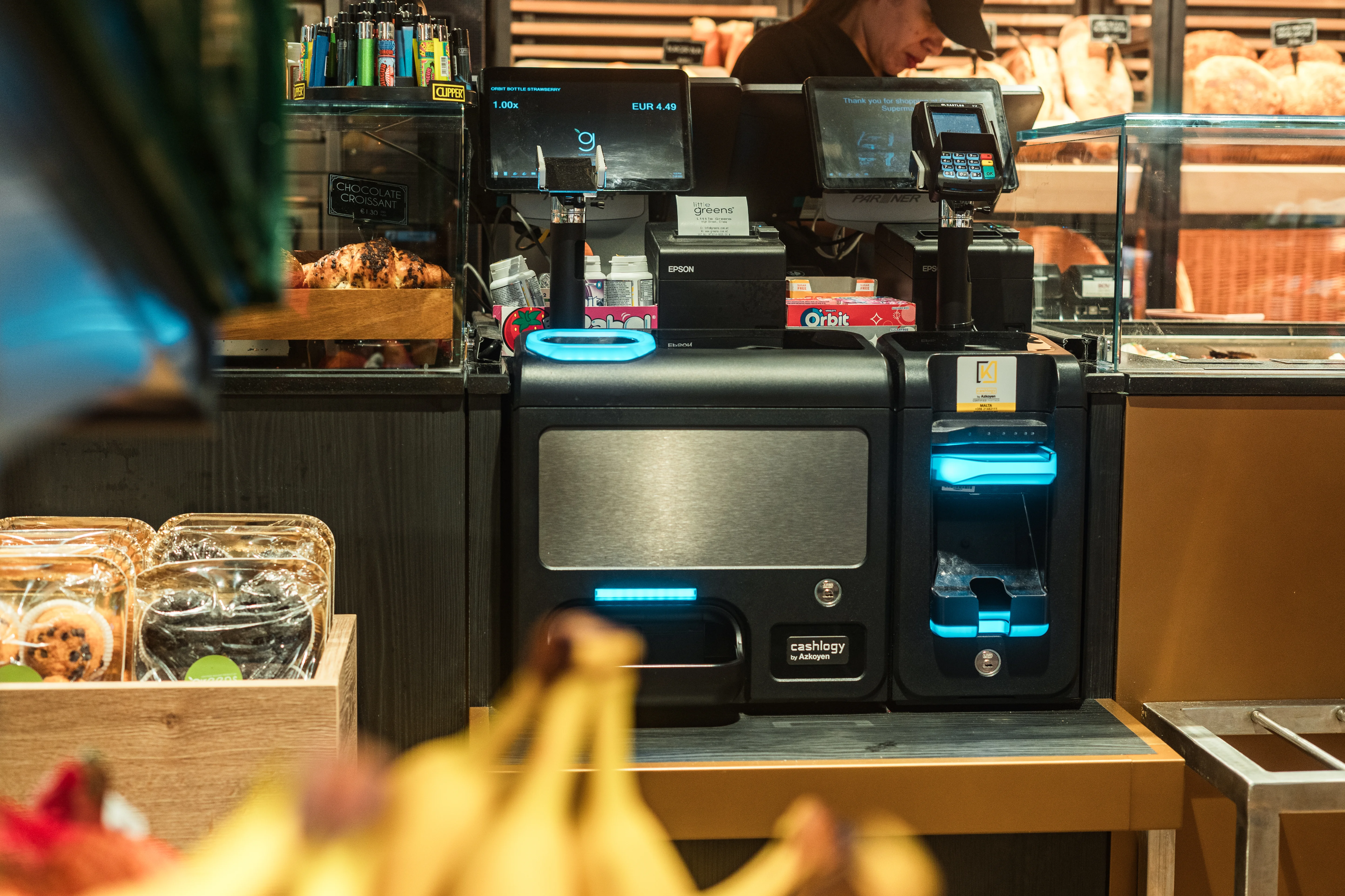 Cashlogy installation at Little Greens in Sliema
