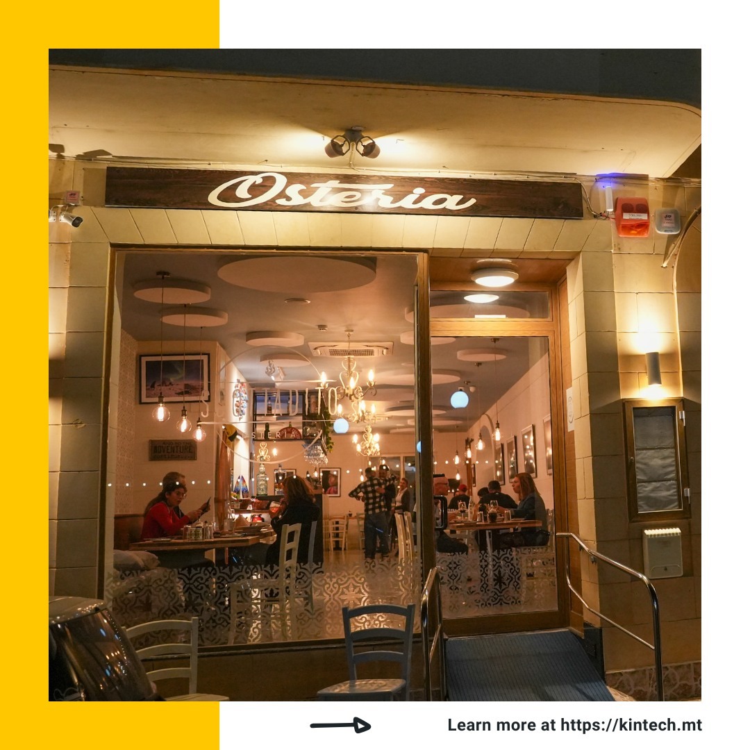 Kintech POS system at Osteria Scottadito