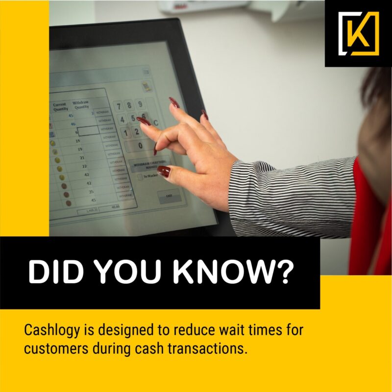 Cashlogy automated cash handling solution from Kintech Malta