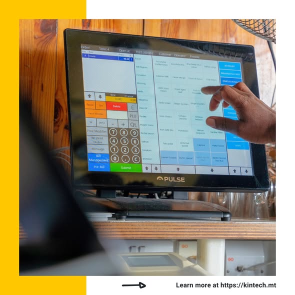 Otters Bistro And Lounge In Marsalforn Has Introduced A Pos System Designed To Streamline Orders Reduce Waiting Times And Improve Table Management Automated supermarket checkout and POS technology by Kintech Malta