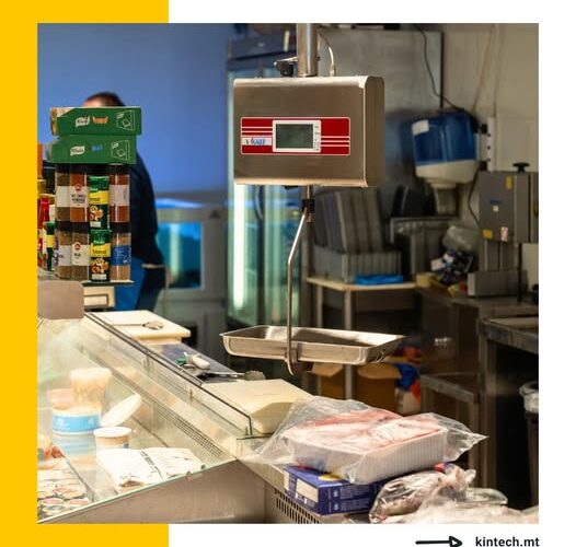 Retail weighing scales and weighing solutions from Kintech Malta