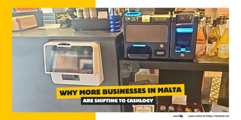 Cashlogy automated cash handling solution from Kintech Malta