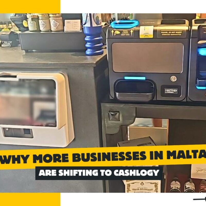 Cashlogy automated cash handling solution from Kintech Malta